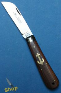 L�tters Loewenmesser Anker 9965 klein, mit Backen, rar!