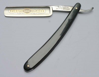 Rasiermesser Made in Solingen First Class schwarz