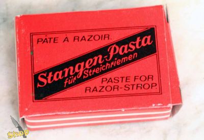 Stangenpasta Stangenpaste f�r Streichriemen