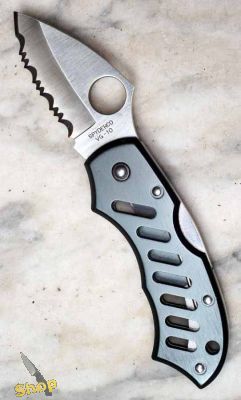 Spyderco Navigator Alu serrated