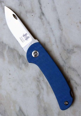 Reinhard M�ller MSP Backlock Knife G-10 blau