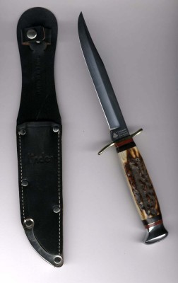 Linder Bowie 192613 mit geschmiedeter Klinge aus Kohlenstoffstah