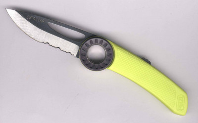 Petzl Spatha Messer S92AY Gelb