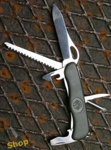 Victorinox BW Messer Einhand 08461MW4DE Soldatenmesser mit deutschem Wappen