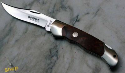 B�ker Optima Thuya Clip Point 113002TH Lockbacklappmesser