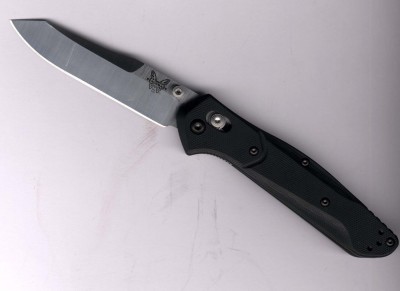 Benchmade Osborne 940-2 black plain G10