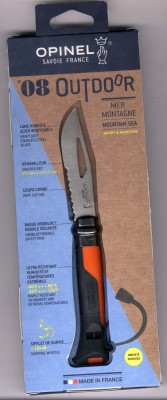 Opinel No 08 Outdoor Orange
