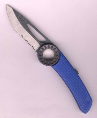 Petzl Spatha Messer S92AB Blau