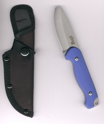 Kindermesser Herbertz Selektion mit blauem Griff 53064