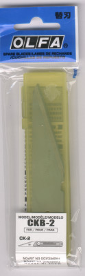 Olfa CKB-2 Ersatzklingen, 2 Stck im Pack, fr das CK-2 Messer passend
