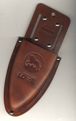 L�we Lederetui Holster 9809 mit G�rtelclip f�r alle L�wescheren