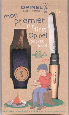 Opinel No 7 Kindermesser natr mit Grteletui Mon Premier Opinel