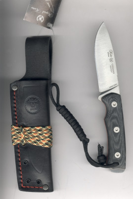 Nieto Jagdmesser Bushcraftmesser Chaman 139-M Blackmicarta