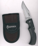 Gerber Gator Folder Klappmesser Clip Point serrated Teilwellenschliff