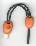 Swedish Firesteel Bio Scout 2 in 1 mit Kunststoffgriff orange