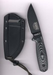 ESEE Knives ESEE 3PMB-002 schwarz-grauer 3-D Griff G10, schwarze Scheide