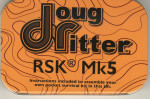 Doug Ritter RSK Mk5 stonewashed grau DRMK5