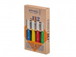 Opinel Kchenmesserset mit 4 Messern blau gelb rot grn No 112