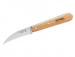 Opinel Schlmesser No 114 Vogelschnabelform Griff natur