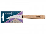 Opinel Schlmesser No 114 Vogelschnabelform Griff natur