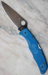 Spyderco Endura Flat Ground Blue C10FPBL glatte Klinge