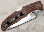 Spyderco Endura Flat Ground Brown C10FPBN glatte Klinge