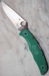 Spyderco Endura Flat Ground Green C10FPGR glatte Klinge