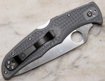 Spyderco Endura Flat Ground Gray C10FPGY glatte Klinge