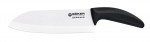 Bker Ceramic Santoku Weiss