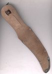 Linder 185115 Klassik Skinner Hirschhorngriff Kohlenstoffstahl blauer Karton, doppelvernhte Scheide, rar!