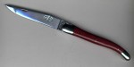 Klappmesser Forge de Laguiole 1211INCTBORB Inox Micarta rot