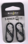 Nite Ize S-Biner Doppelkarabiner 2er Packung Gr. 1