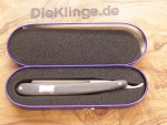 Dovo Bismarck Rasiermesser 558130 Ebenholz Monogrammplatte