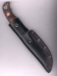 Cudeman 148-W Bushcraft Micarta bicolor schwarz-rot