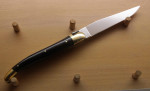 Klappmesser Forge de Laguiole 2 teilig Horn dunkel