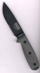 ESEE Knives RC Knives 4S-MB serrated Black Scheide Coyote Molleback
