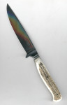 Linder 161511 Flacherlnicker mit Hirschhornschalen und grner Steckscheide