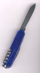 Victorinox Huntsman blue blau transparent 1.3713.T2