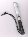 Otter Ankermesser Grenadil173LB groß Carbon Lederband