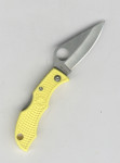 Spyderco Ladybug Salt gelb LYLP3 plain