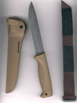 Peltonen M95 Knife Sissipuukko FJP 120 in coyotefarbener Kompositscheide