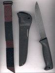 Peltonen M95 Knife Sissipuukko in schwarzer Kompositscheide FJP002