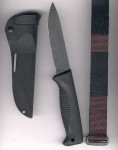 Peltonen Peltonen M07 Ranger Knife FJP080 Sissipuukko in schwarzer Kompositscheide