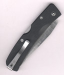 Manly Peak Klappmesser Schwarz Zweihandmesser S90V