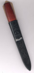 Mora Classic No 1/0 Kohlenstoffstahl roter Griff