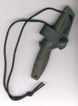 Peltonen M23 Ranger Cub FJP 307 Coyote Messer in grner Kydexscheide