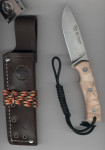 Nieto Jagdmesser Bushcraftmesser Chaman 139-A Maserbirke