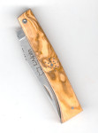 Au Sabot Alpin Klappmesser Olivenholz Schneeflocke 221005